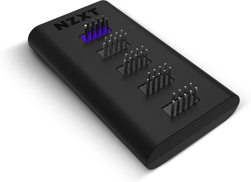 NZXT محور USB داخلي 3 - يوسع 4 منافذ USB 2.0 - تصميم متعدد الوظائف أنيق - اتصال طاقة SATA - توصيل وتشغيل - Image 2